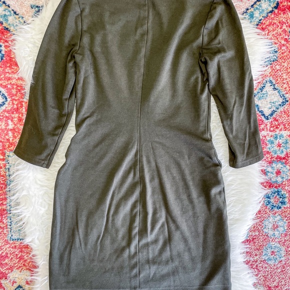 DOUBLE ZIPPER BODYCON DRESS - Picture 5 of 5